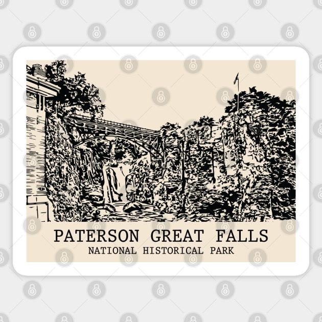 Paterson Great Falls National Historical Park Sticker by Lakeric